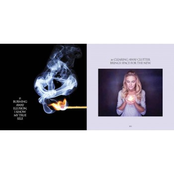 Earth Air Fire Water knyga ir 2 CD meditacijoms Blue Angel